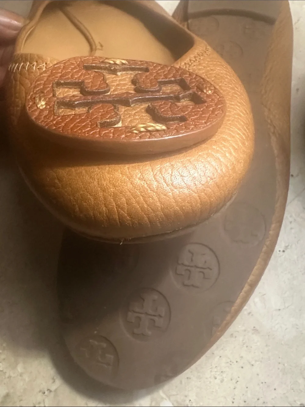 Tory Burch soft pebbled